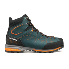 colour: Petrol - Rust Orange