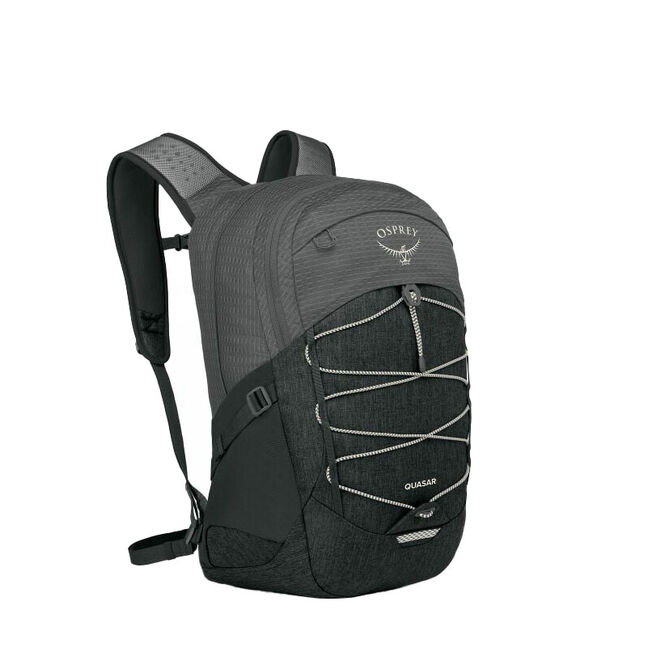 osprey backpack quasar 26L Reverie Green Cetacean Blue while the Bio Strech harness of the Quasar hugs your body providing a stable fit as you embark on your journey Quasar 26 Everyday Commute